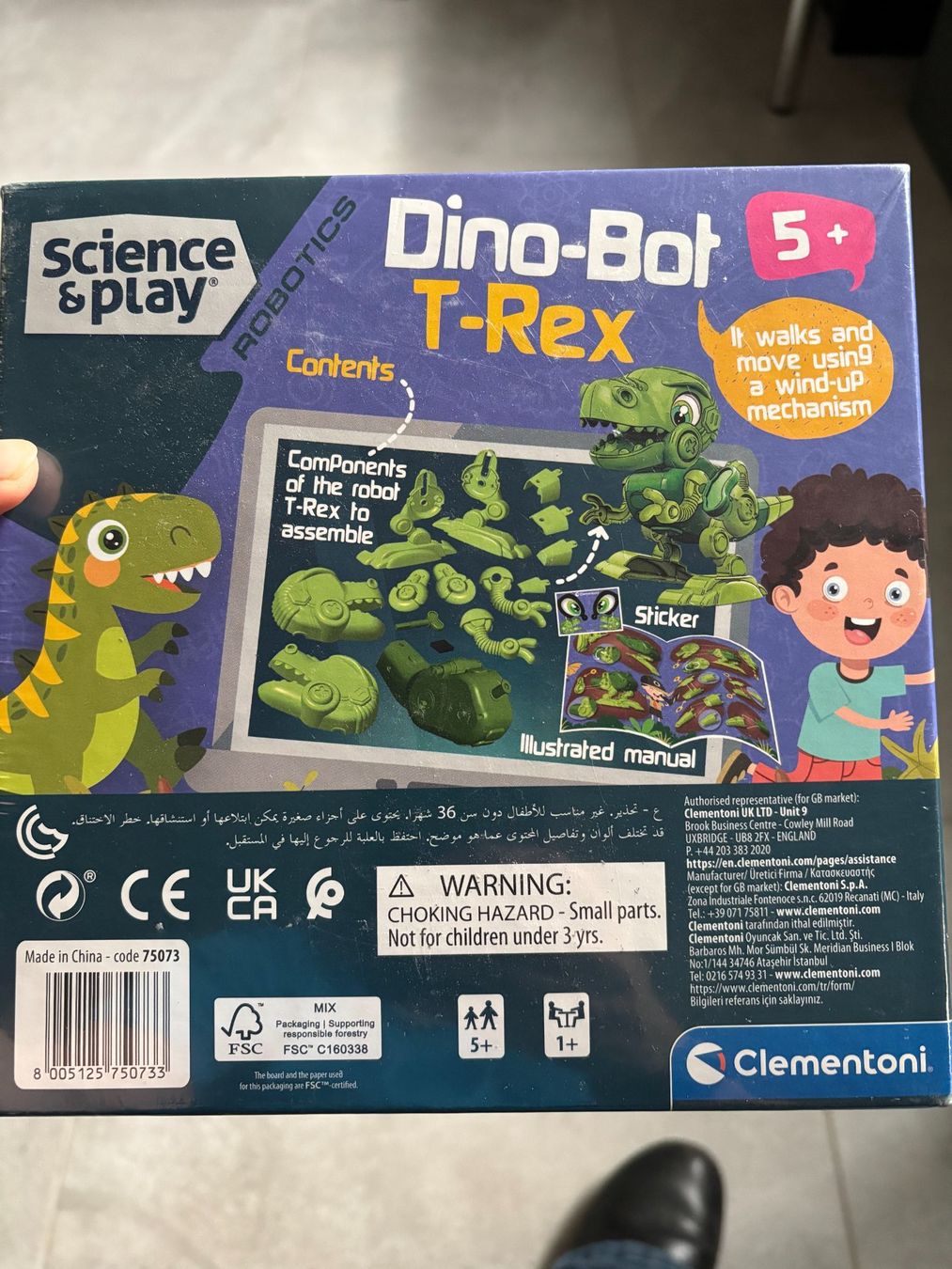 Giocattoli: Jeu Dino-Bot T-Rex robot dinosaure à assembler neuf – Nuovo (secondo la descrizione) da Salvenach venduto da gwenwywar 1