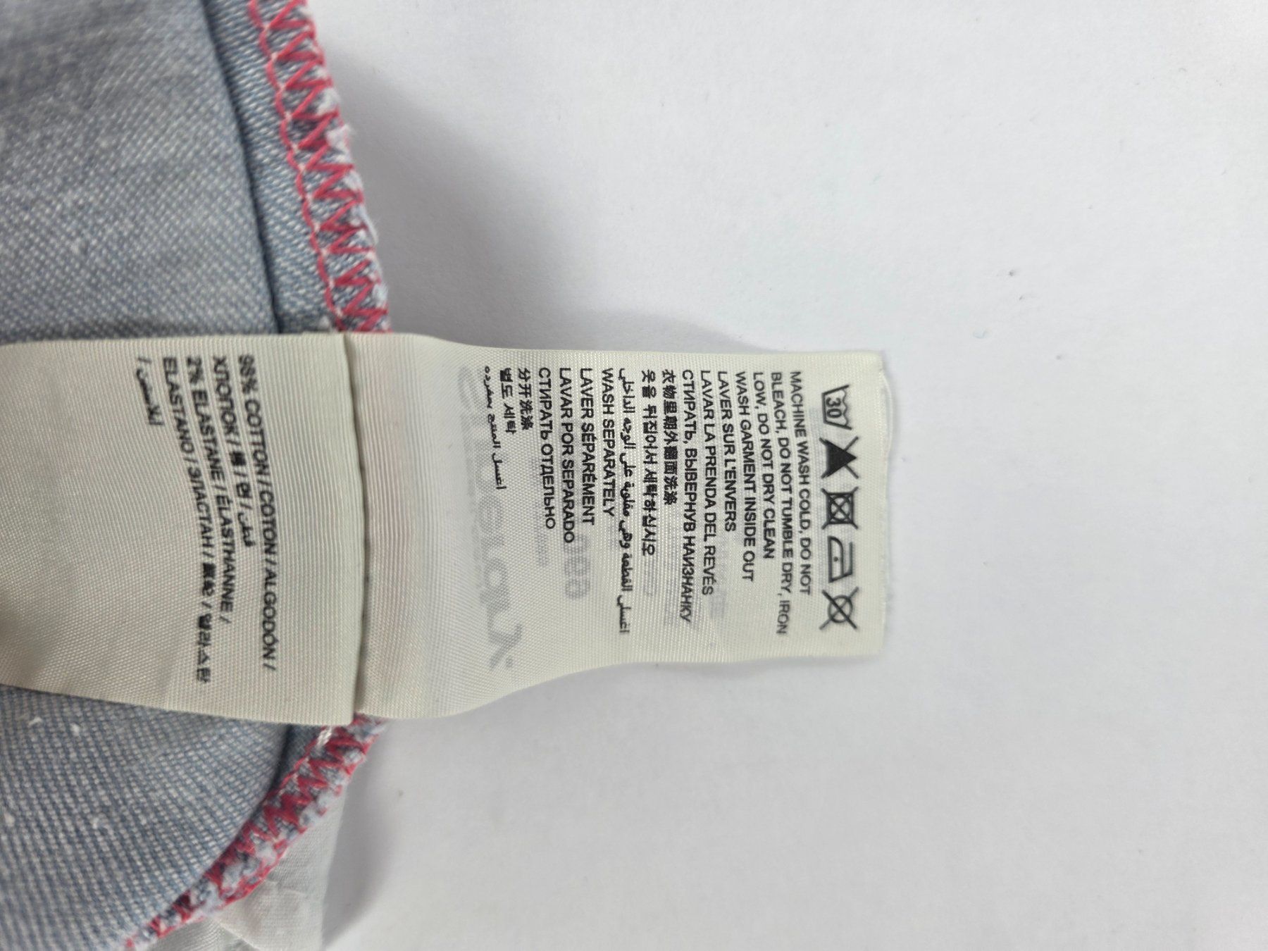 Superdry Jeans: SUPERDRY Cigarette Slim Jeans Hellblau  W32/L32 – Usato da Schaffhausen venduto da Restwert_SH 5