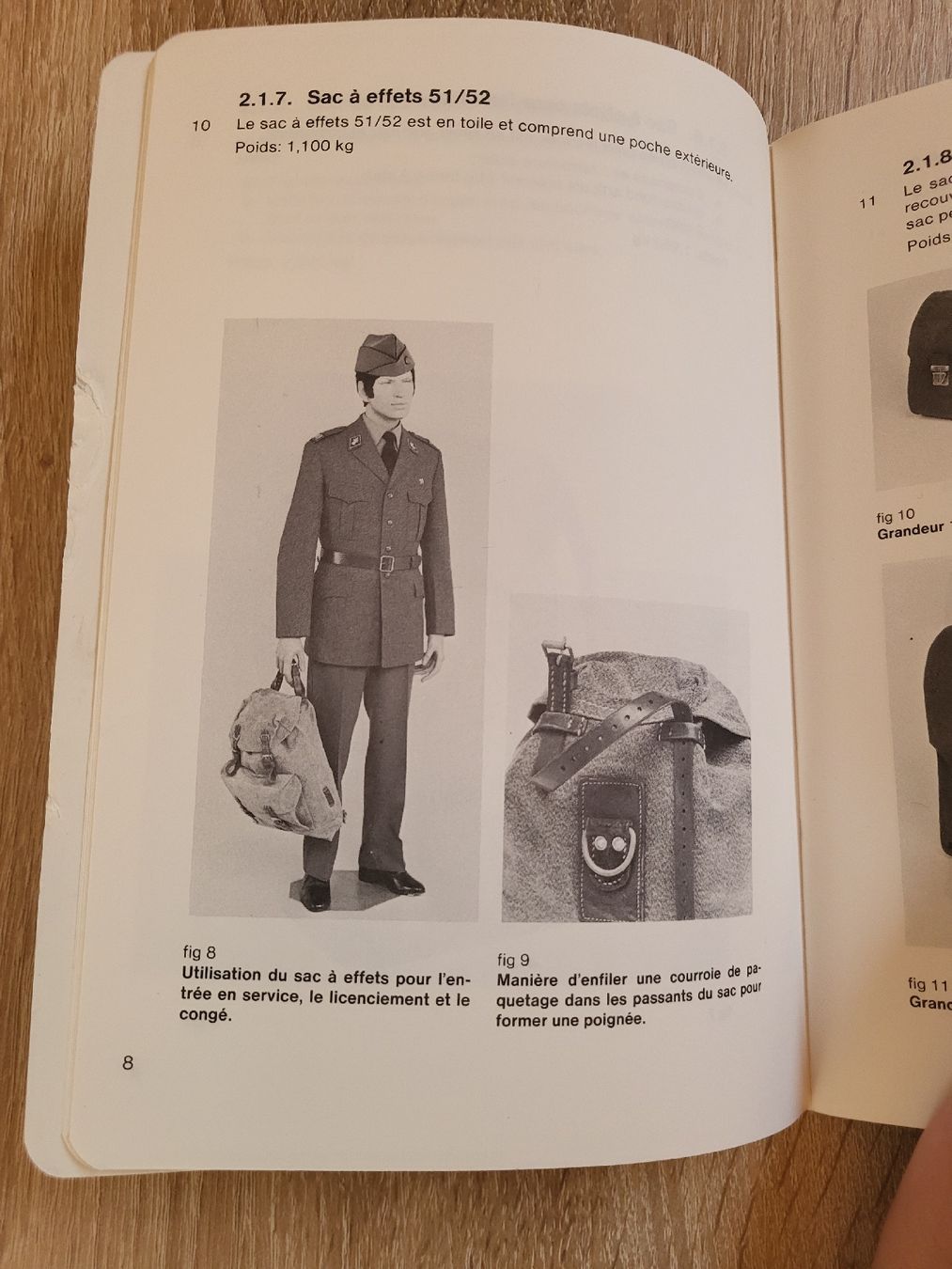 Libri: Règlement "Le paquetage " - 1981 – Usato da Massongex venduto da Jalon71 2