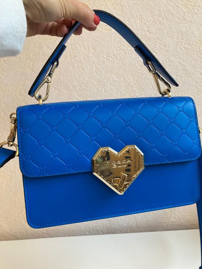 Tosca Blu Borse da donna: TOSCA BLU  Luxury Leather Royal Blue NEW!!! – Nuovo (secondo la descrizione) da Chêne-Bougeries venduto da Seetooyoo 1