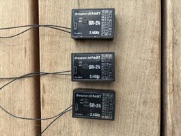 3 Stück Empfänger Graupner Hott GR 24