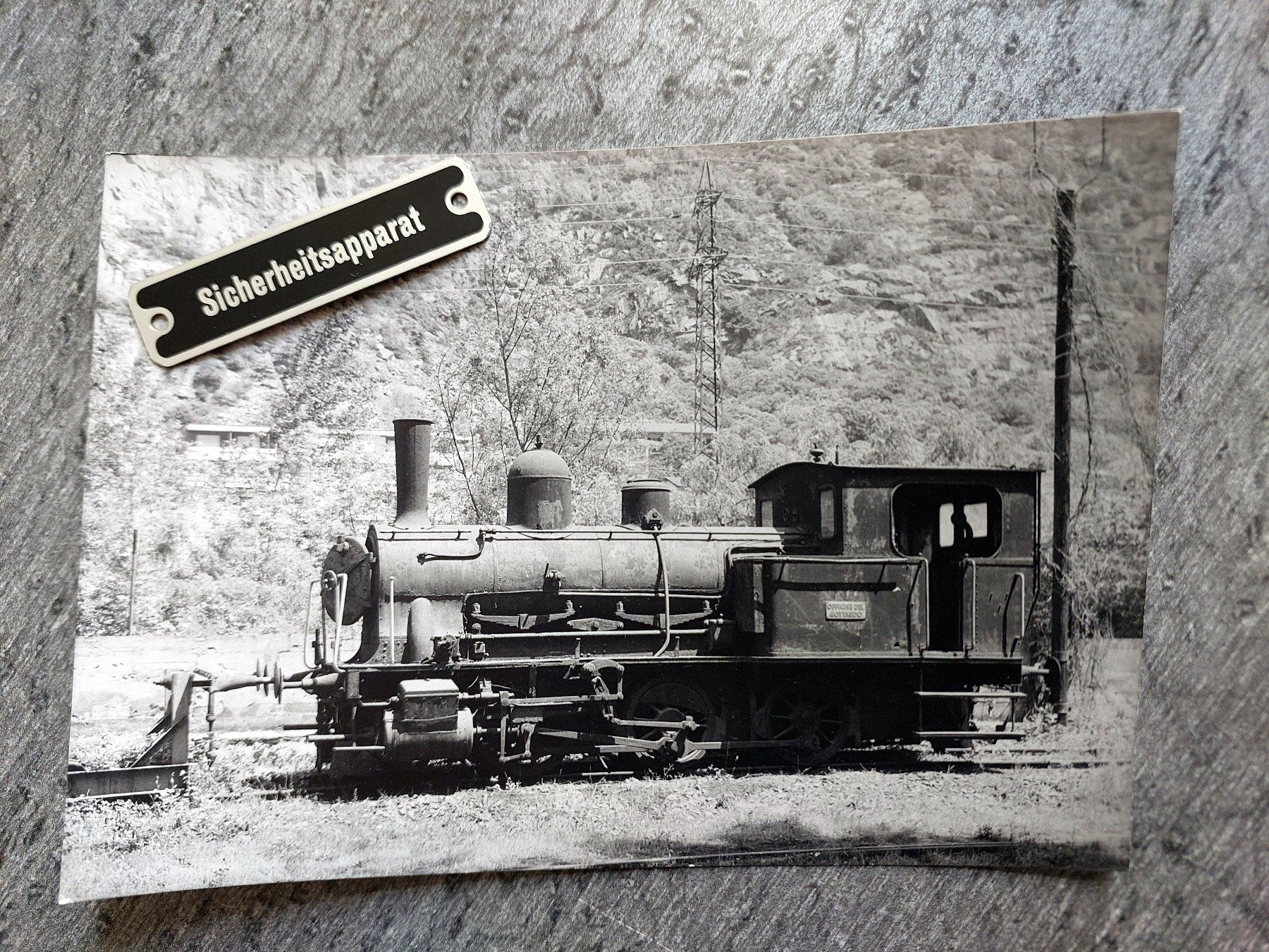 Ansichtskarten: Werksdampflok "Ufficine del Gottardo" - Foto – Gebraucht aus Schönenwerd von Steidi
