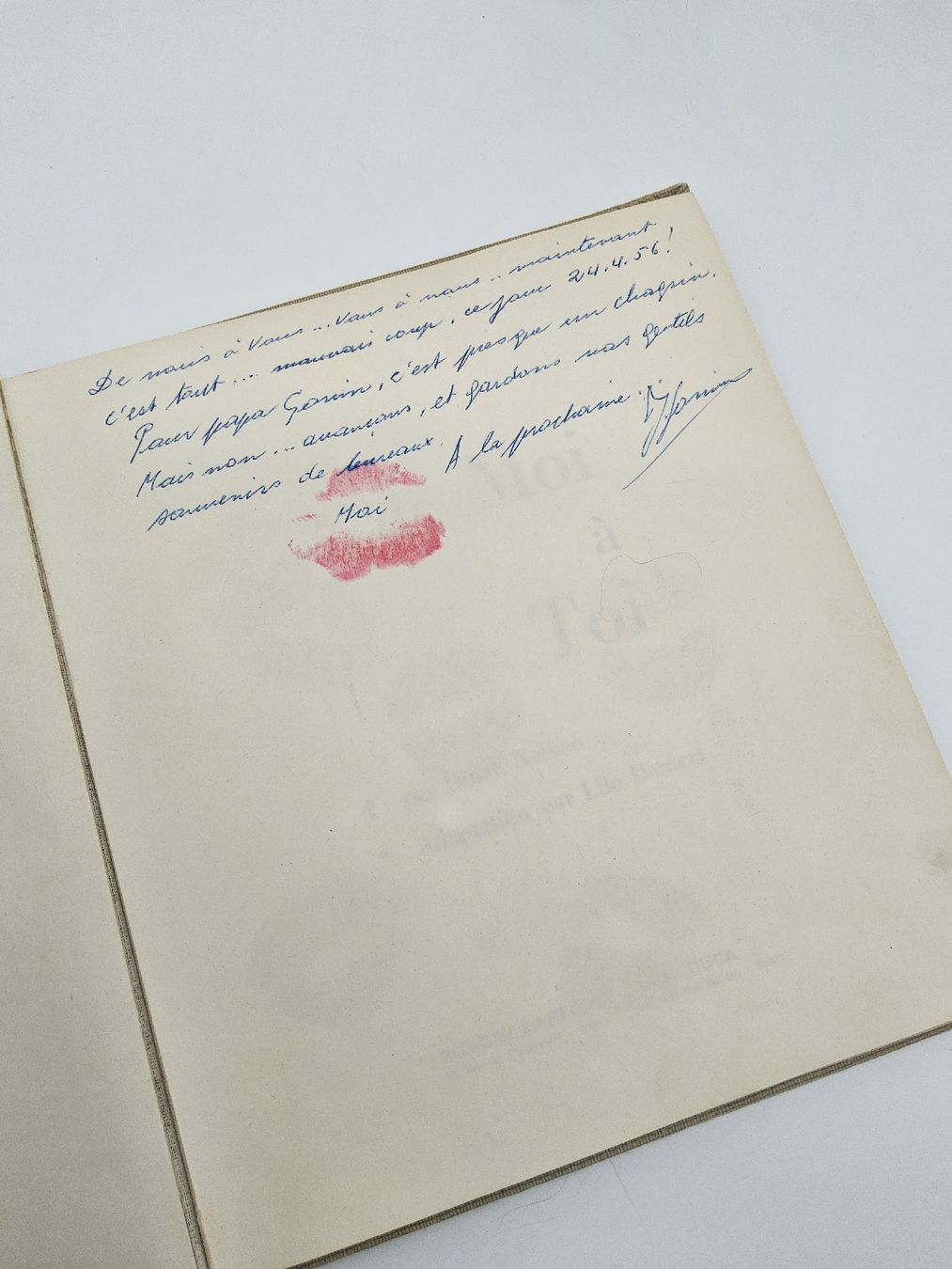 Libri: Livre de collection De Moi à Toi  – Usato da Bière venduto da vanessatrolliet 1