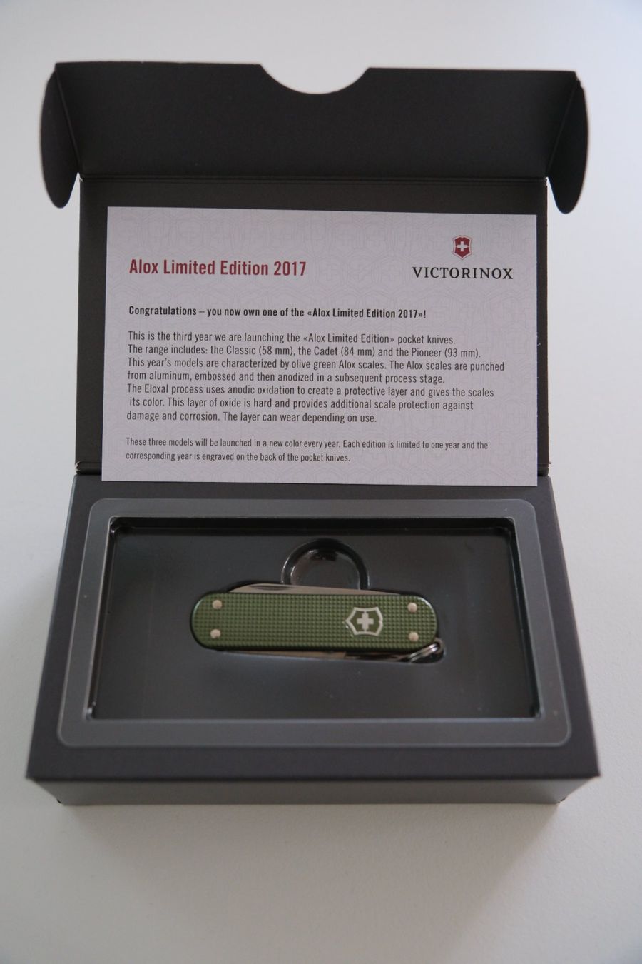 Victorinox Coltelli tascabile: Victorinox Alox Limited Edition 2017 – Nuovo (secondo la descrizione) da Kerns venduto da cucula 3