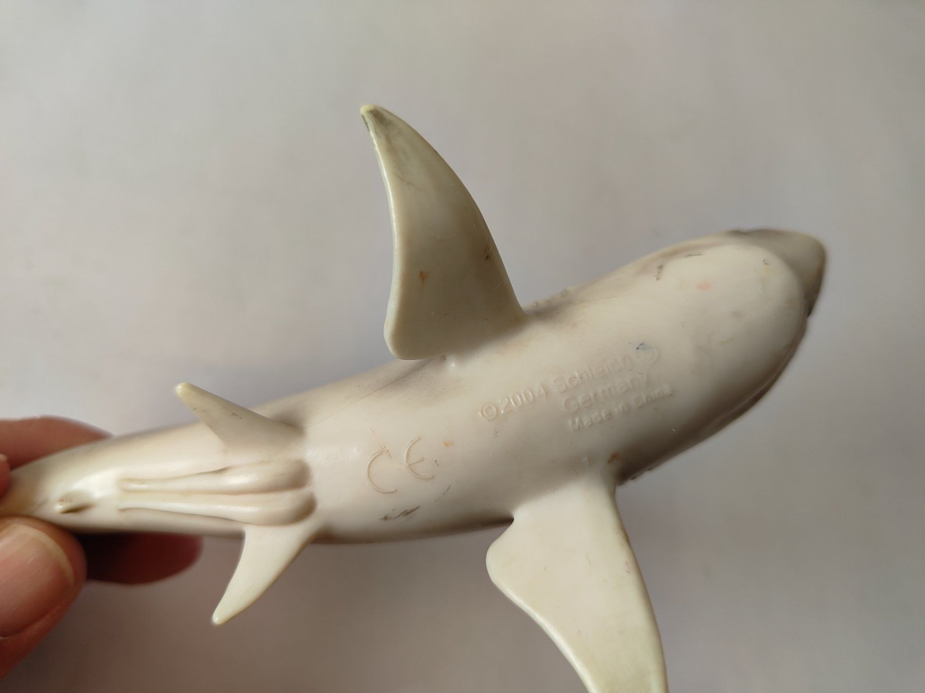 Schleich Statuette: Schleich Weisser Hai 2004 Meerestiere – Usato da Thalwil venduto da FigurenFreunde 2