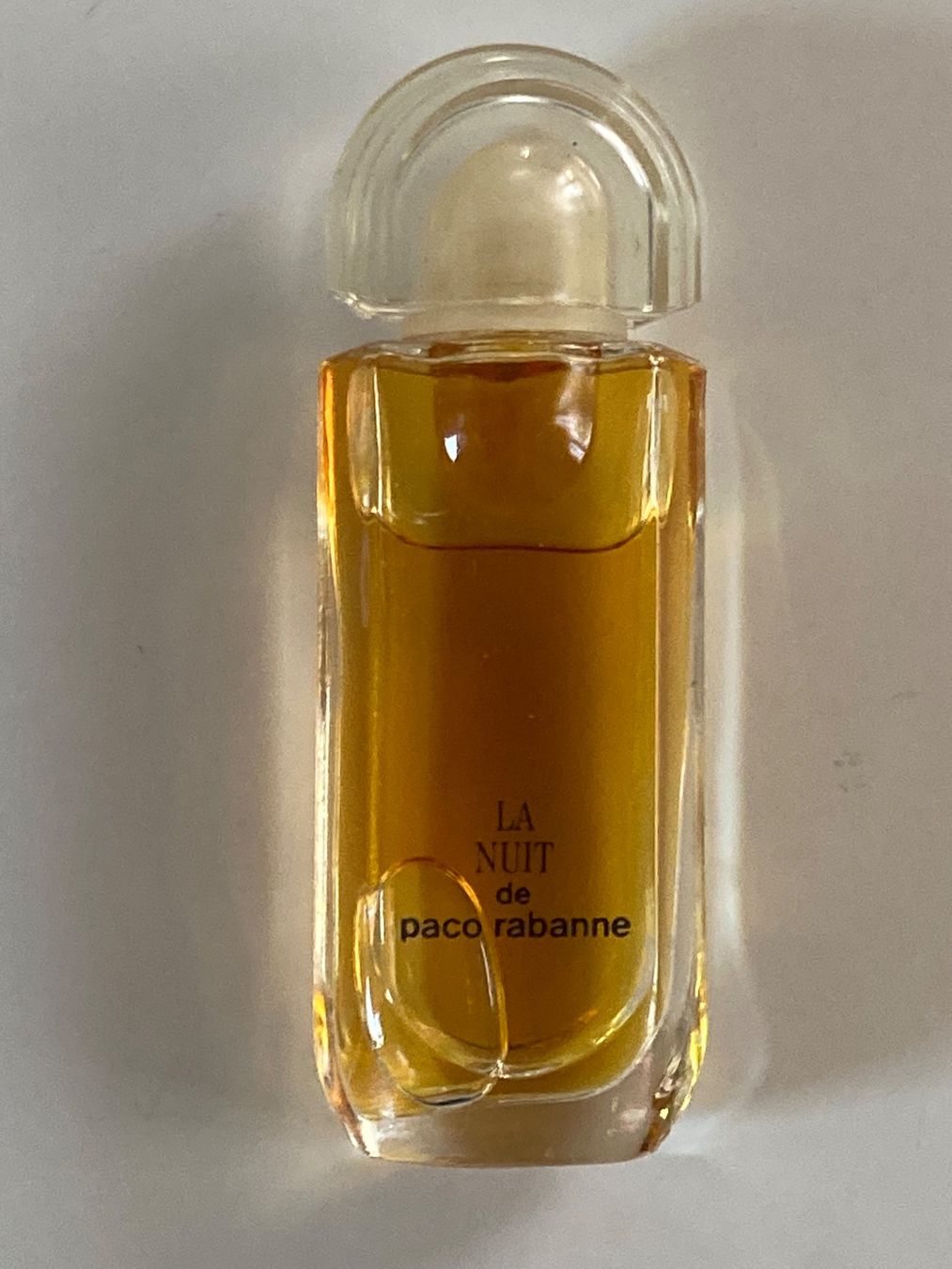 Paco Rabanne Profumi & Eau de Toilette: Mini flacon parfum La Nuit de Paco Rabanne – Usato da Bassecourt venduto da CALUMET-X 1