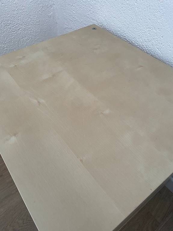 Ikea Hocker: Hocker oder Beistelltisch hellbeige – Gebraucht aus Rain von elv_w7vq 1