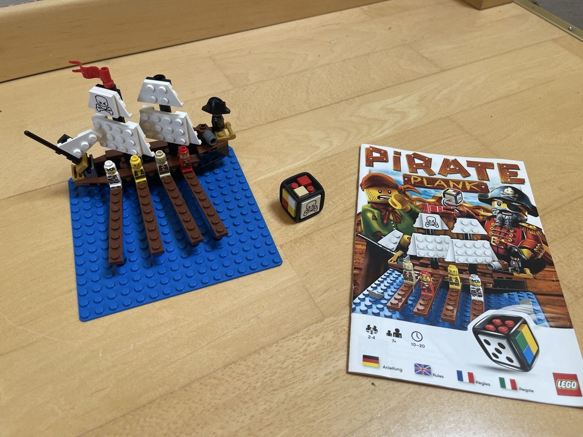 Giochi: LEGO Pirate Plank 3848 Gesellschaftsspiel – Usato da Basel venduto da Bonzito43 1