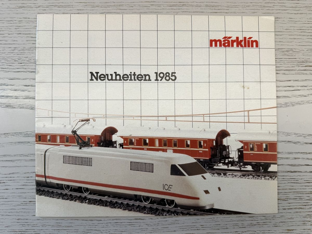 Märklin Documenti: Märklin Neuheiten-Prospekt 1985 – Usato da Lupsingen venduto da New-Haven
