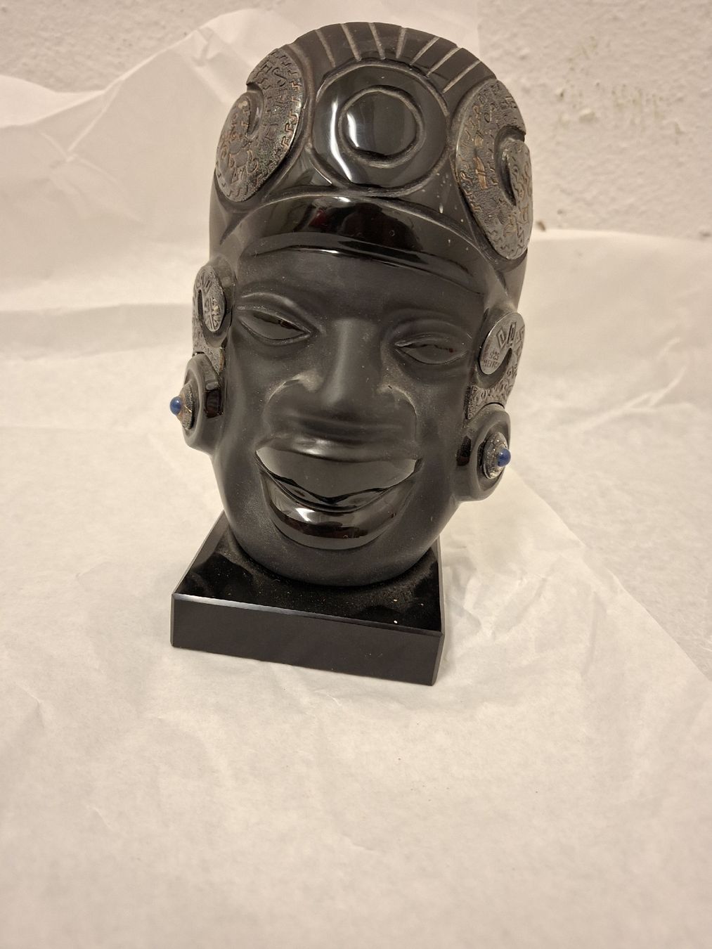 Skulpturen & Statuen: Skulptur Kopf Mexikanisch – Gebraucht aus Olten von Mezopotamya