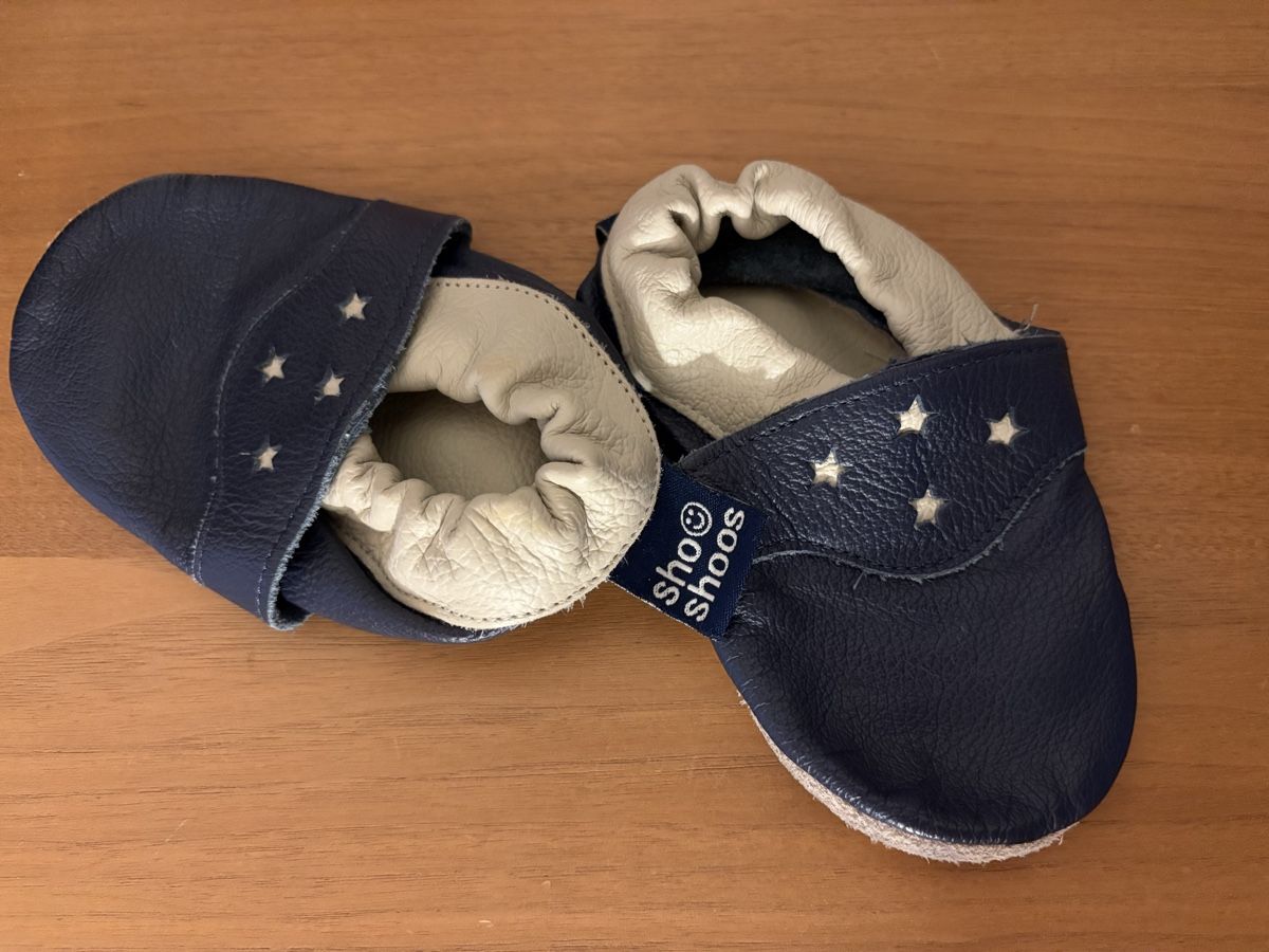 Scarpe da uomo: Shooshoos Lederfinkli 12/18 Monate – Usato da Nürensdorf venduto da Yellowstone09