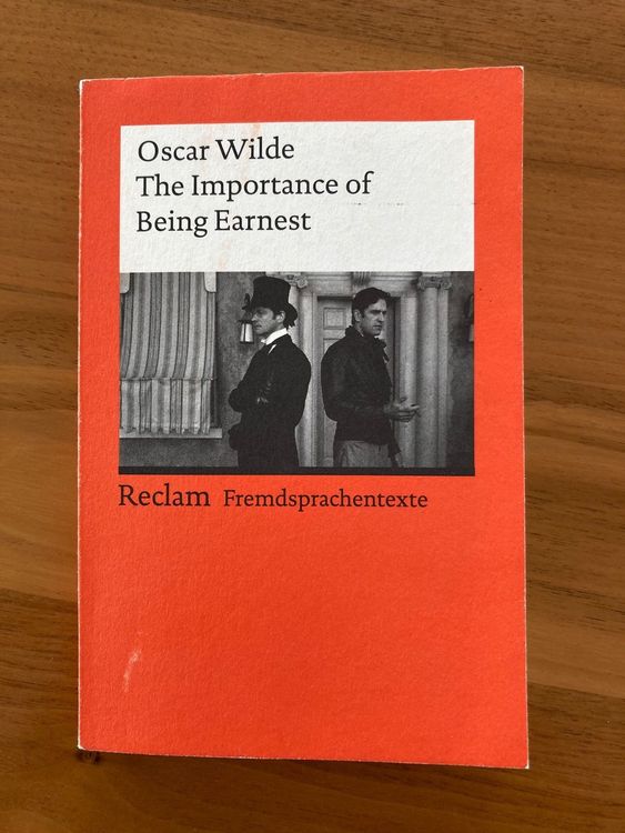 The Importance of Being Earnest; Oscar Wilde Kaufen auf Ricardo