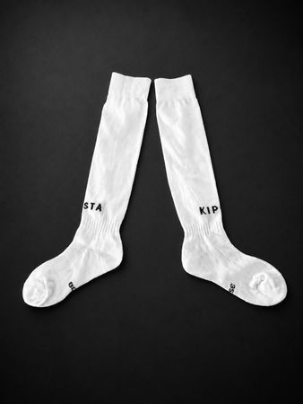 Chaussettes de sport blanches kipsta taille 35-38