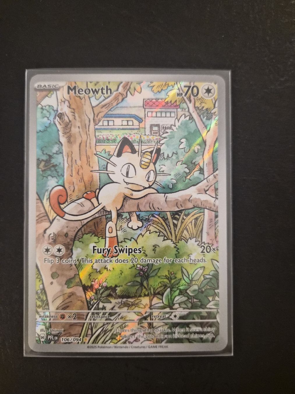 Pokémon Sammelbilder & Trading cards: Meowth PFL 106/094 EN – Neu (gemäss Beschreibung) aus Gränichen von defargo