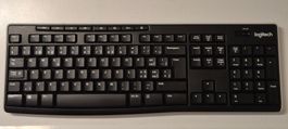 Clavier sans fil Logitech K270 + Récepteur USB Unifying