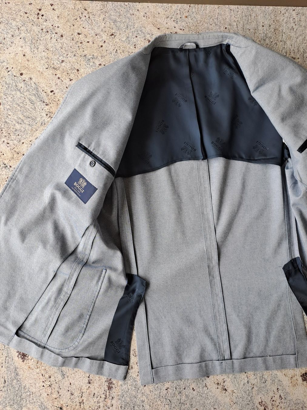 Boggi Jacken: Boggi Milano Jacke grau 54 – Gebraucht aus Caslano von Welaberg 3