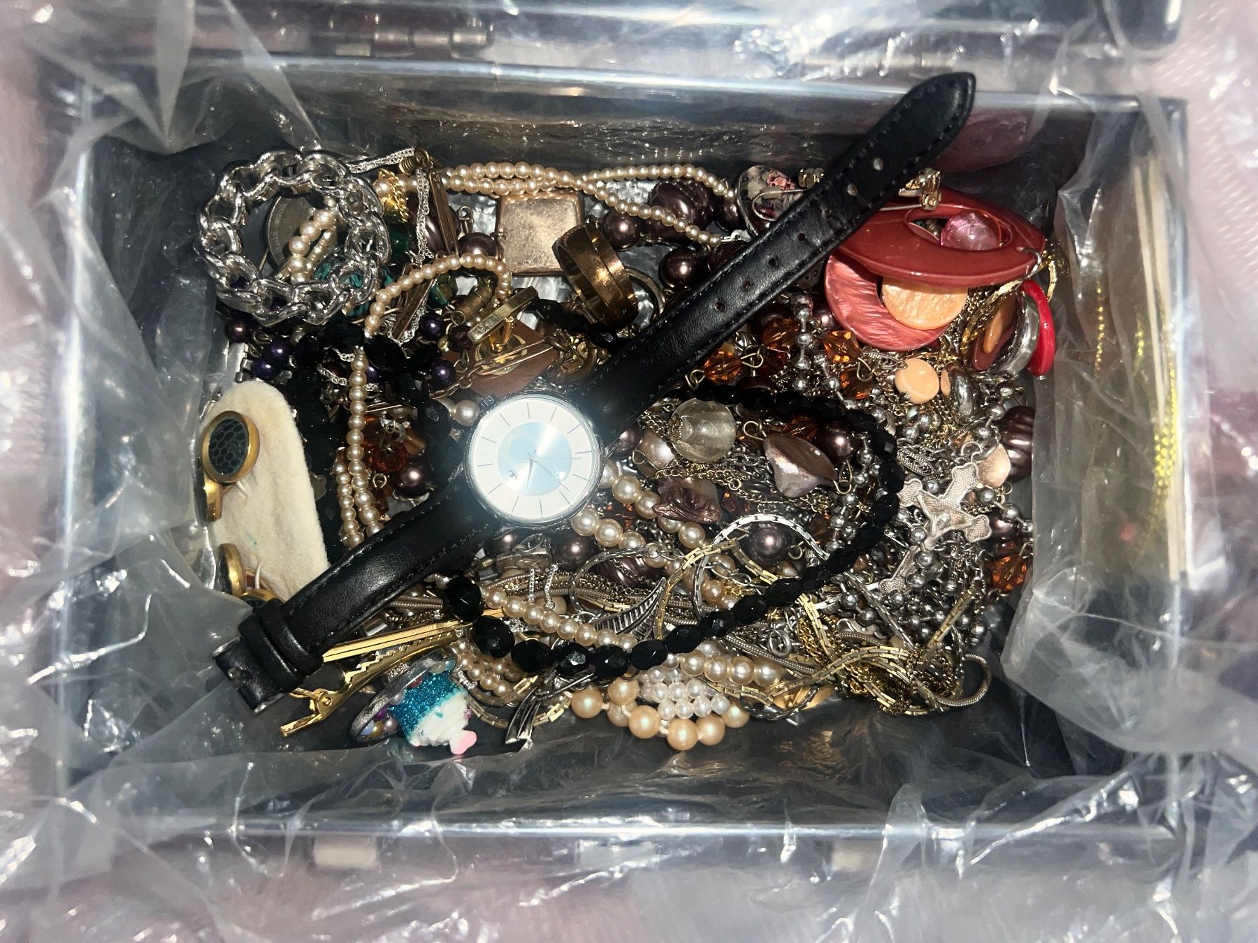 Altri gioielli: XXL Modeschmuck LOT mit Koffer – Usato da Zug venduto da SwissLegoShop