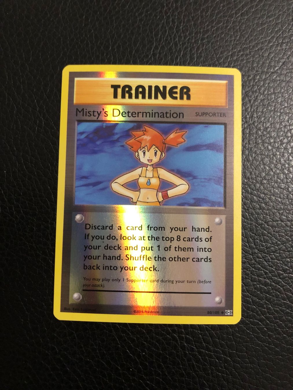 Pokémon Carte collezionabili: Evolutions Misty’s Determination reverse 80/108 Ab 1 – Usato da Paradiso venduto da Pkmn10