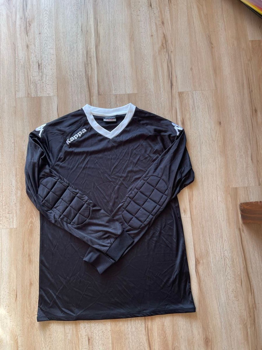 Kappa Canottiere & Pantaloni: Maillot pull  Kappa noir avec protections Large comme neuf – Nuovo (secondo la descrizione) da Kloten venduto da Vermicelles 3