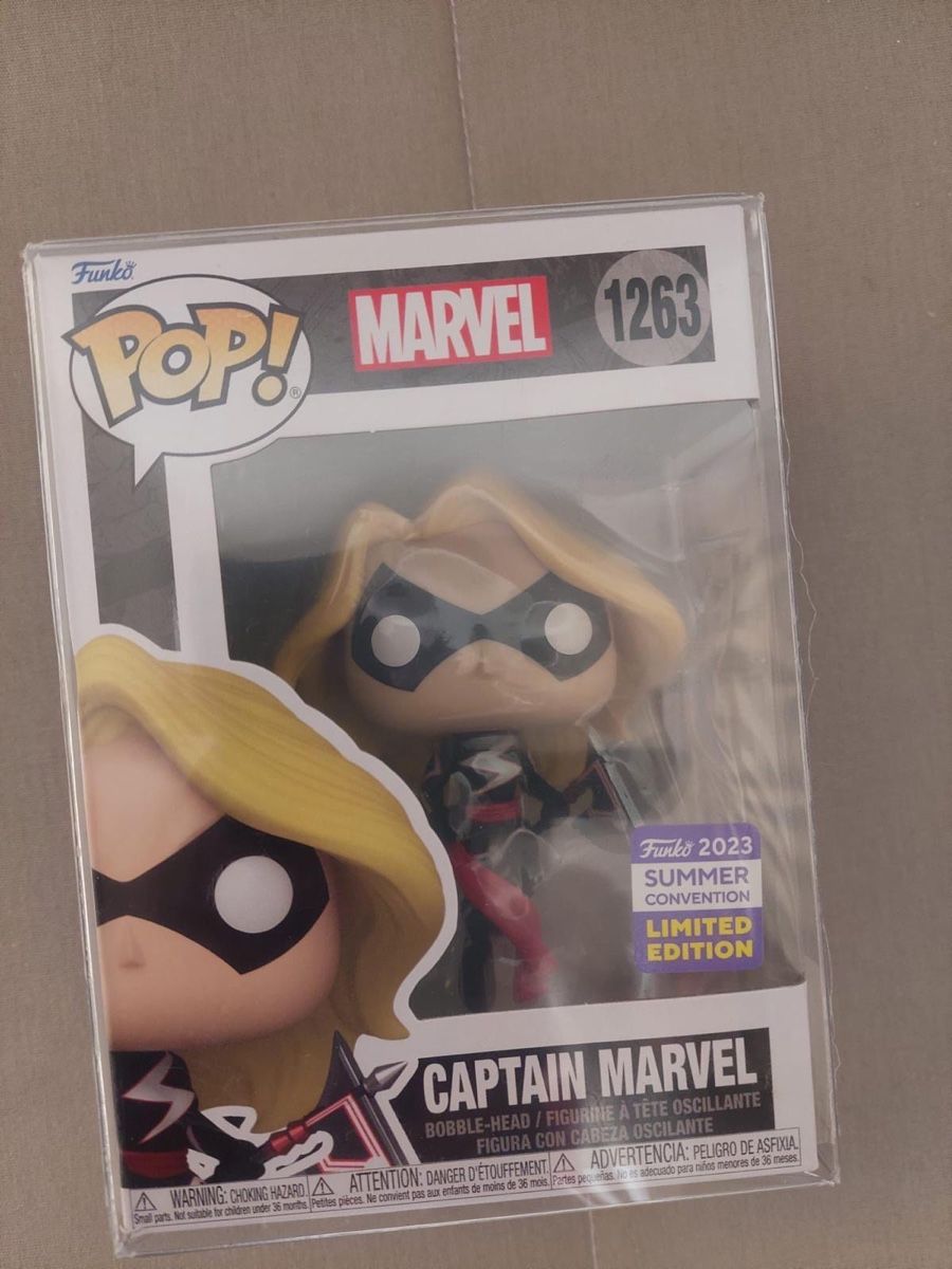 Funko Statuette: Funko Pop Captain Marvel Limited Edition – Nuovo e nell'imballaggio originale da Luzern venduto da Jahuuu