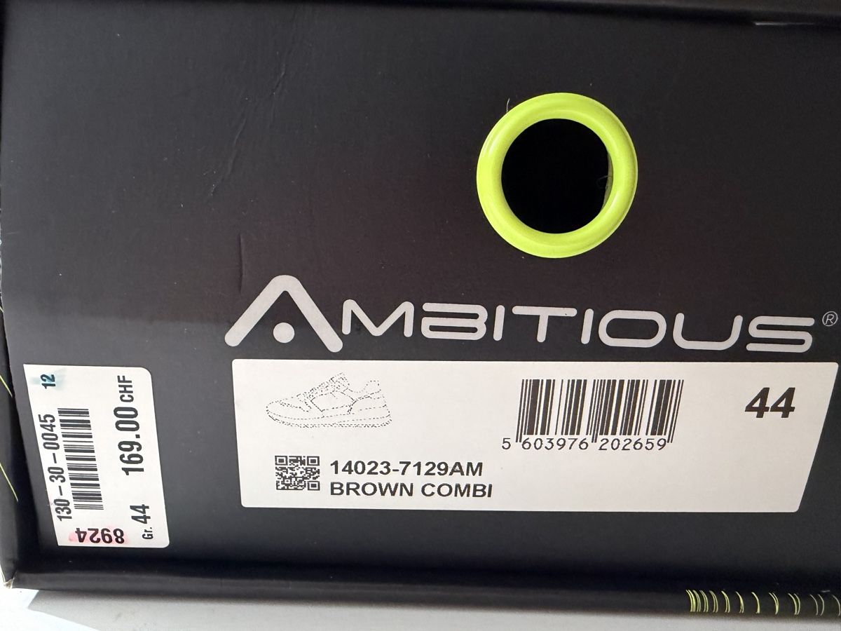 Herrenschuhe: Baskets Ambitious marron taille 44 neuf – Neu und originalverpackt aus Brügg BE von Goob 8