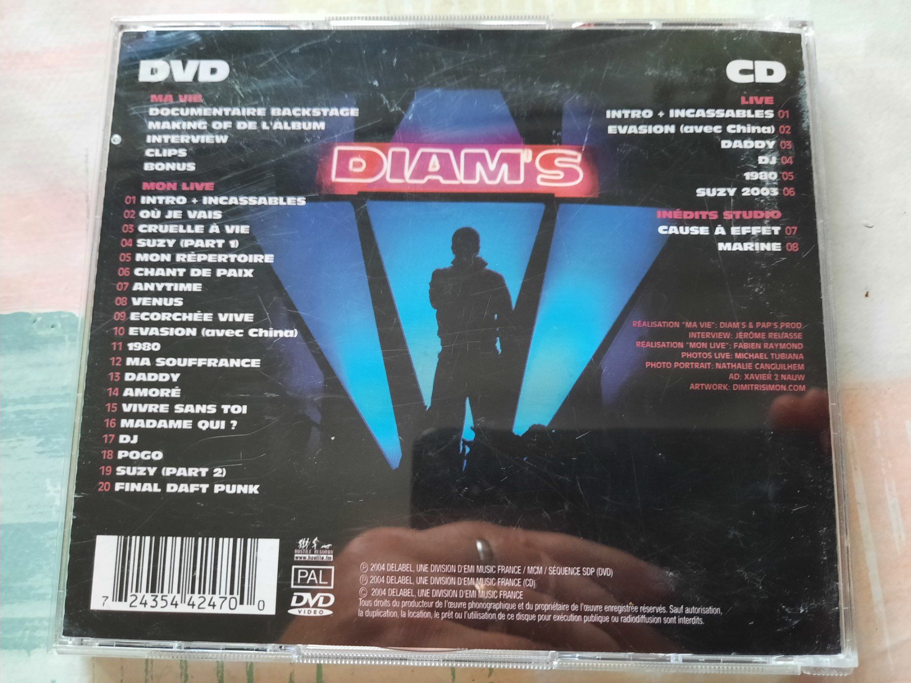 CD: CD Diam's - Ma vie Mon Live DVD + CD – Usato da Pully venduto da bro_n52j 1