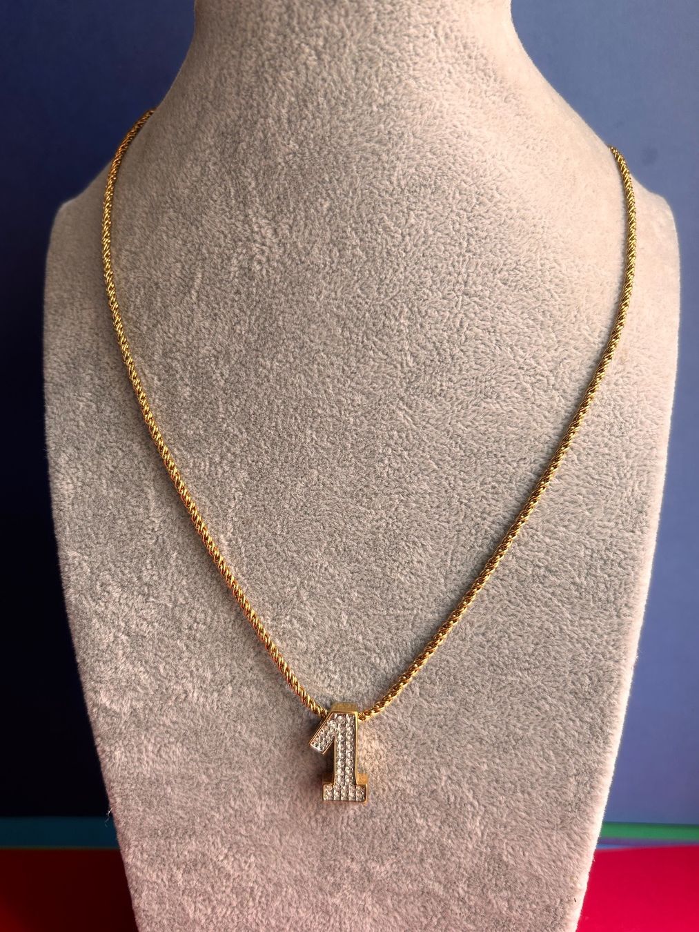 Swarovski Catenine: SWAROWSKI Kette Nr. 1 GOLDIE – Usato da Laufen venduto da belleskulptur 2