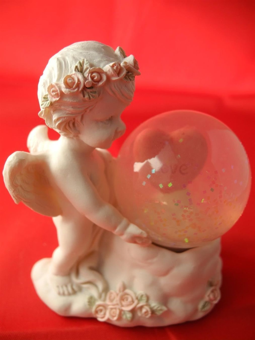 Tutte le decorazioni: Engel mit Herzschneekugel, Nr. c27 – Nuovo e nell'imballaggio originale da Kottwil venduto da Crazyrolf 1