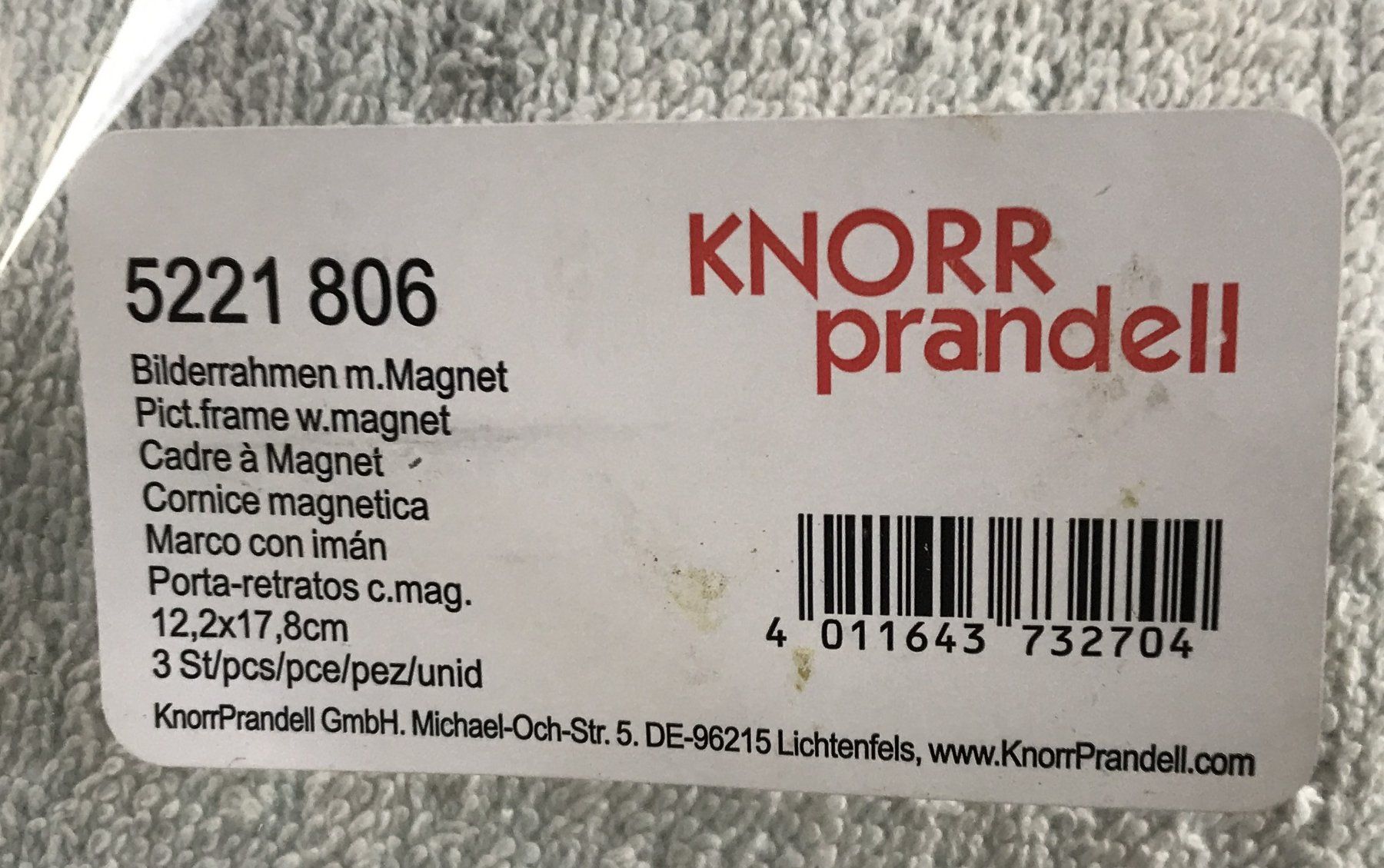 Cornici: 3 STÜCK BILDERRAHMEN M. MAGNET ORIGINALVERPACKT – Usato da Ostermundigen venduto da wini63 3