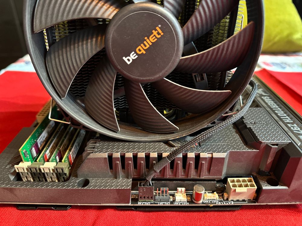 ASUS Mainboard SABERTOOTH Z97 + CPU i5-4670K 3.4 + RAM + FAN (Gebraucht ...
