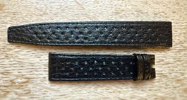 Original Longines Vintage Uhrenarmband Rellye Leder
