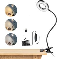 48LED USB Leselampe mit Klemme 360°