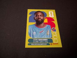 Panini FIFA Fussball WM 2026 Sticker Cédric Bakambu COD 19