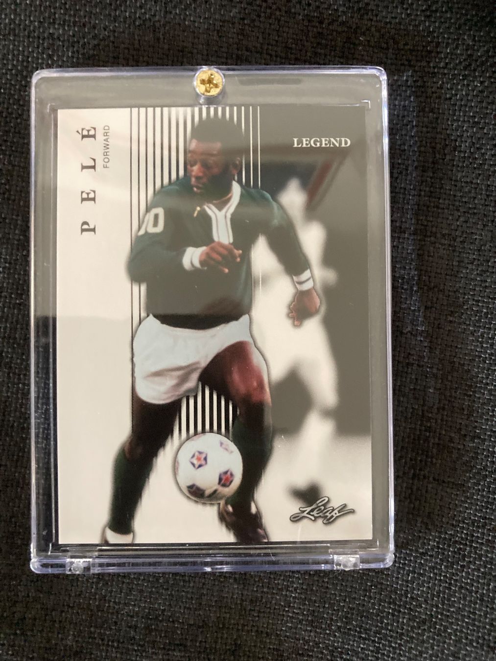 Sammelbilder & Trading cards: Pelé Brasilien Leaf Legends Plakette – Neu und originalverpackt aus Reinach BL von RetroGamesSportsMore 2