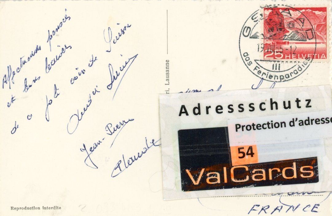 Cartoline postali: Gstaad  BE  -  Autos – Usato da Brig venduto da Valcards54 1