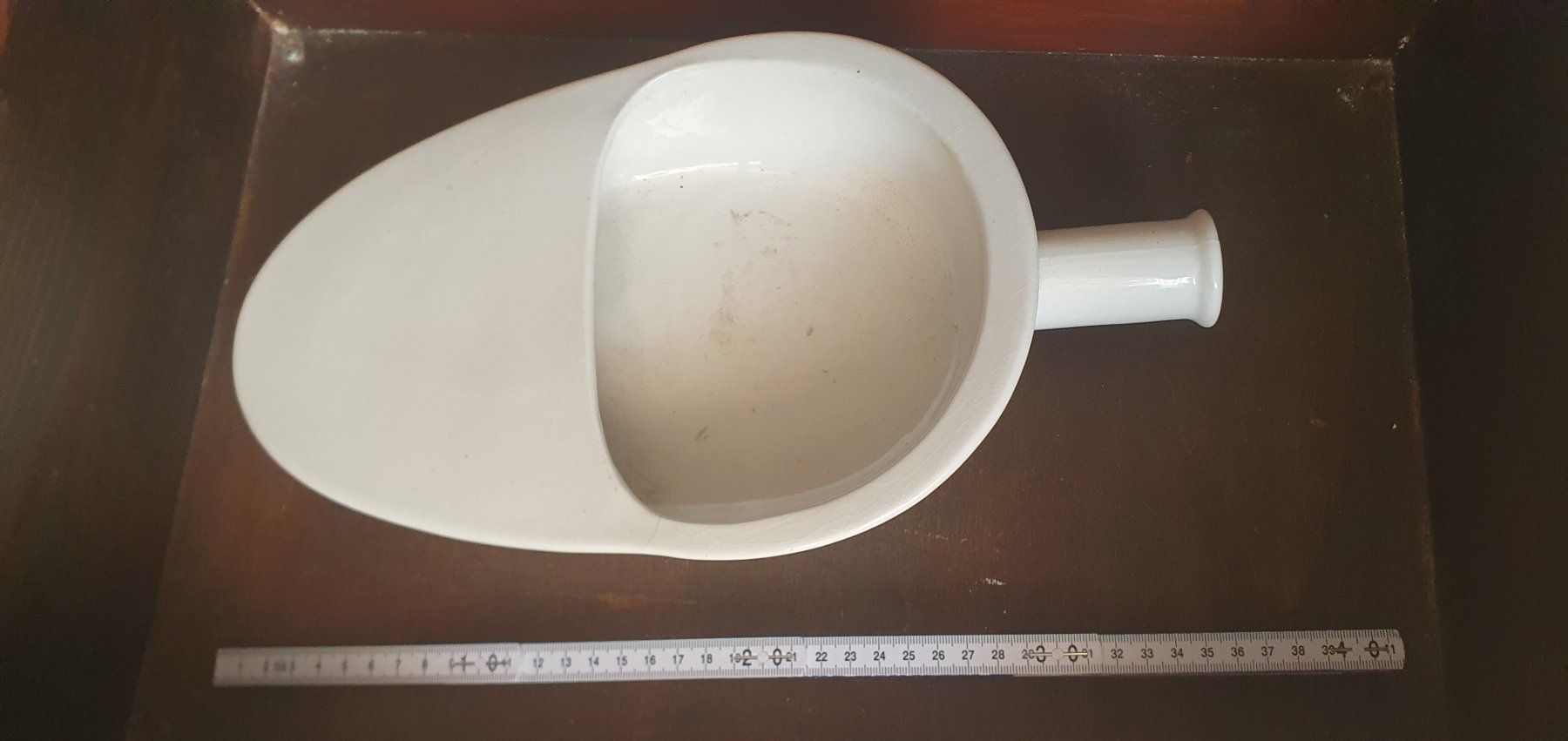 Attrezzature mediche: Vecchia padella in ceramica Laveno – Usato da Melano venduto da H-Sara 1