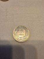 pièce argent 1chf 1952