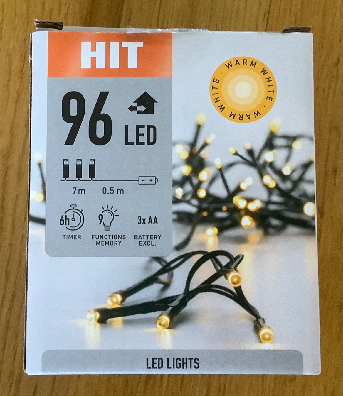 Migros Ghirlande e barre luminose: LED Lichterkette 96 LEDs, warmweiss, 7.5m – Nuovo (secondo la descrizione) da Adliswil venduto da Urspirit 2