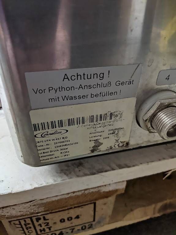 Alle Maschinen: Bierkühler Cornelius CR70 UTK – Gebraucht aus Baden von AGBaumann 3