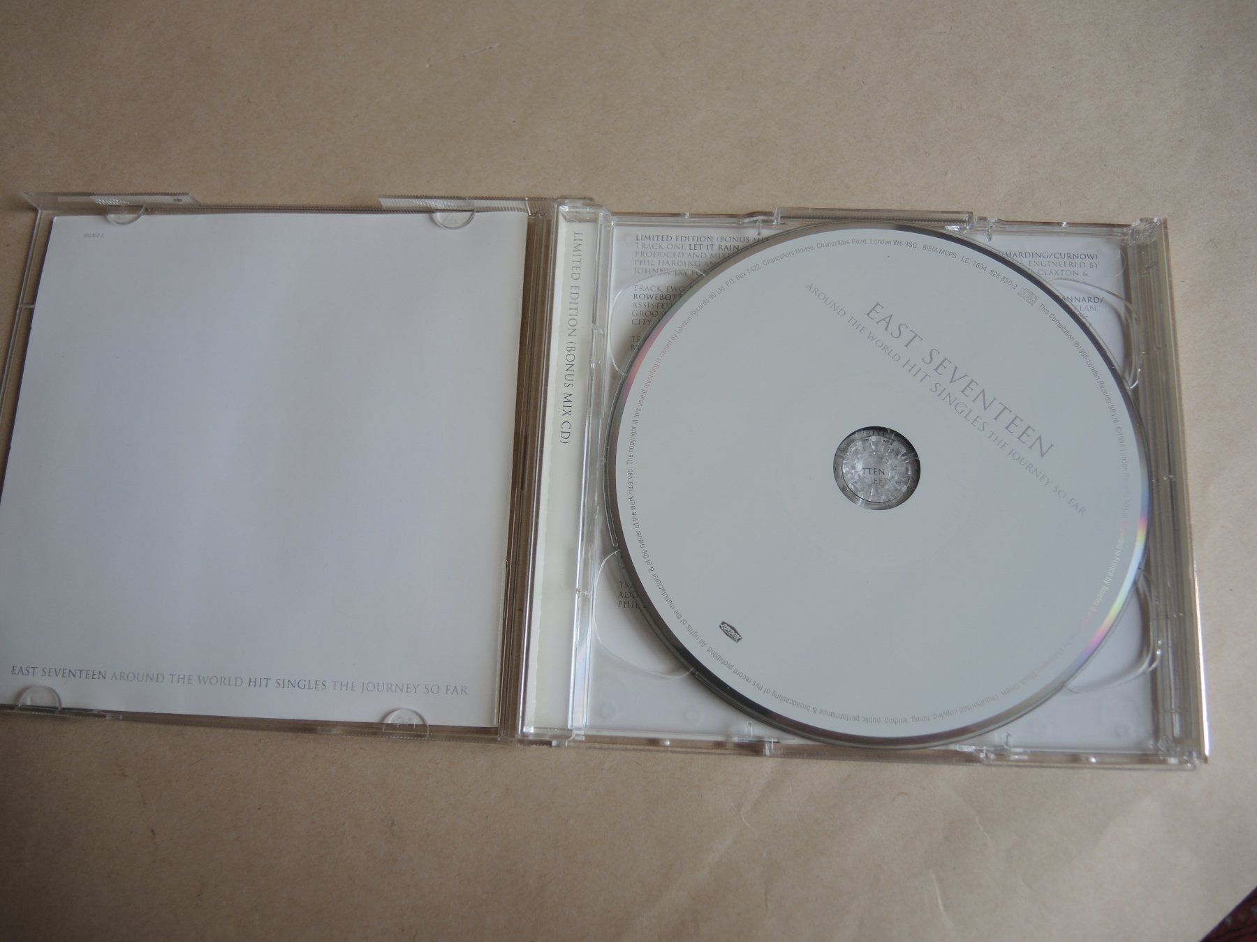 CD: East Seventeen CD Hit Singles + Bonus CD – Usato da Rorschach venduto da maeck8 1