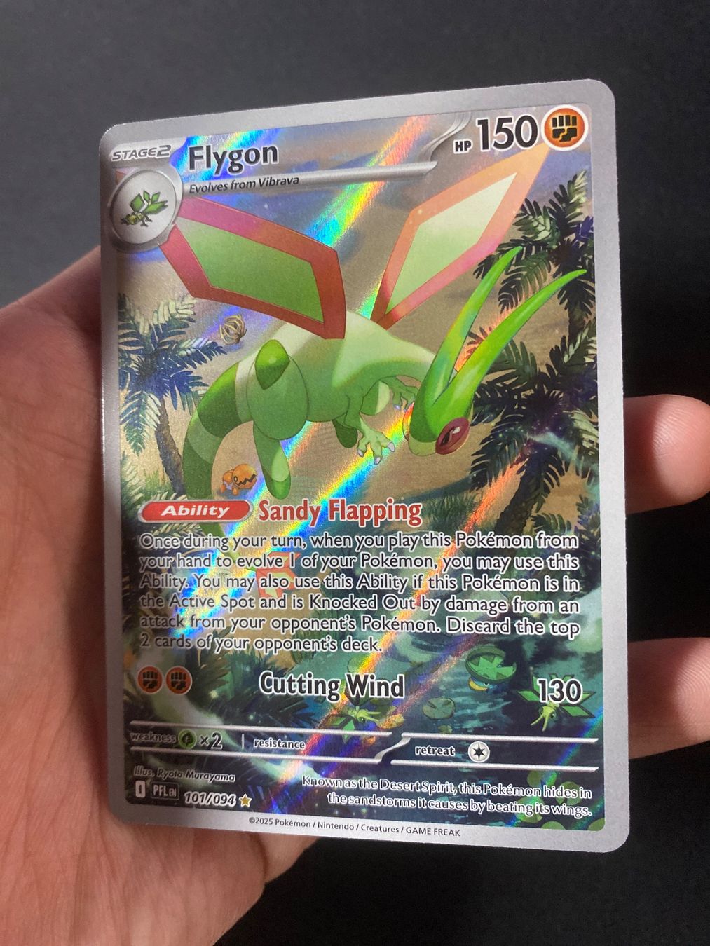 Pokémon Carte collezionabili: Flygon 101 - Libelldra - Illu. Rare - Phantasmal Flames - EN – Nuovo (secondo la descrizione) da Hausen AG venduto da Shrade 2