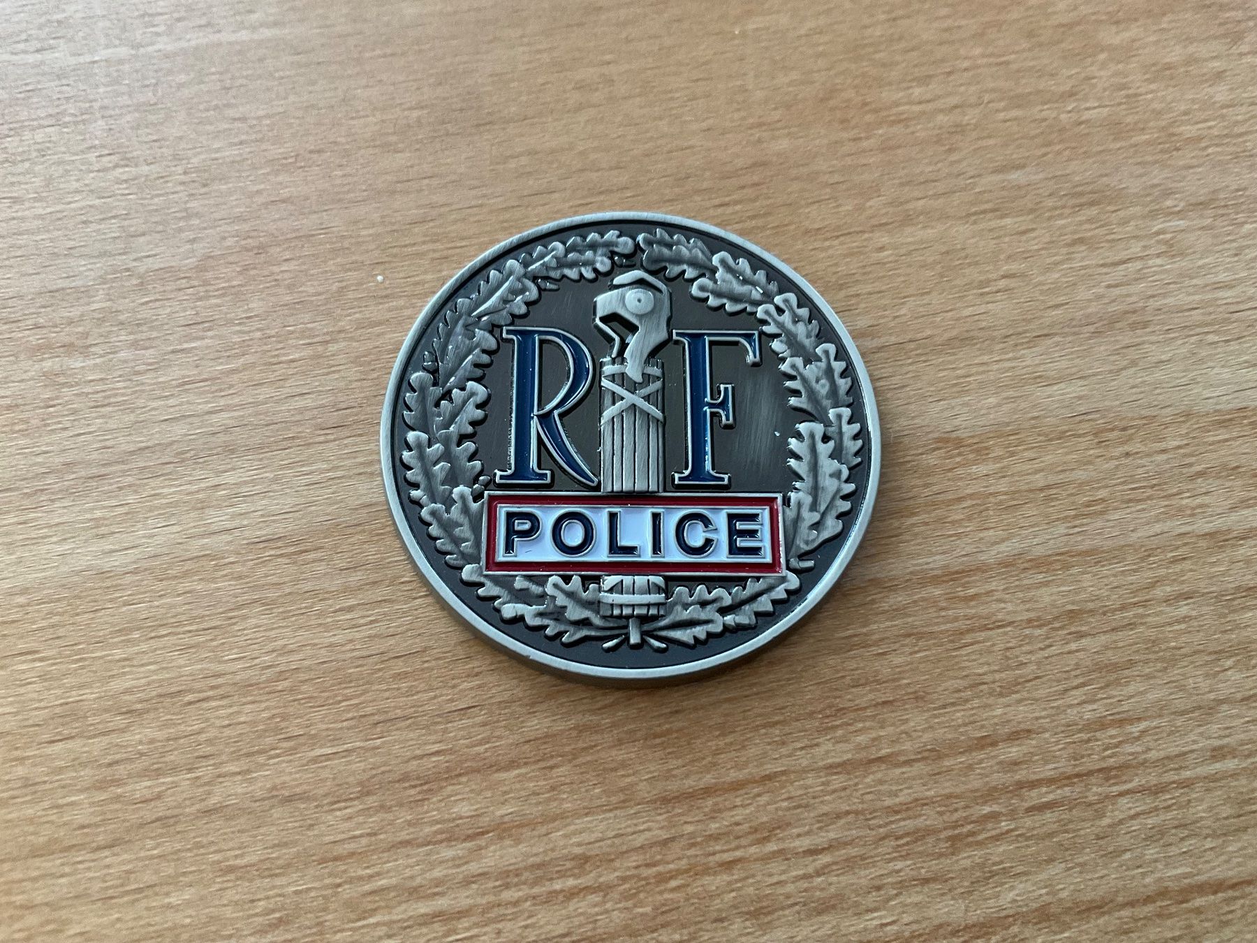 Placchette & Badge: Französische Polizei Medaille / Abzeichen – Usato da Lugano venduto da Persepolis