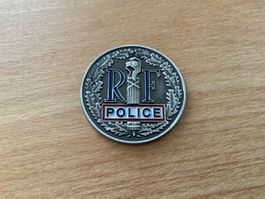 Französische Polizei Medaille / Abzeichen