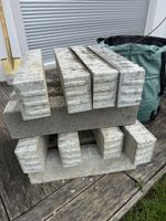 Gebrauchte Beton Pflastersteine für Garten/Terrasse (16Stk)