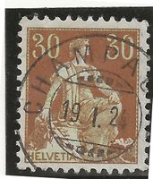 CHAMPAGNe 19.01.24 auf Zu#110 Mi#104x Vollstempel [16B11]