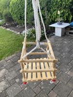 Hölzige Kinderschaukel für drinnen & draussen, Top Zustand!