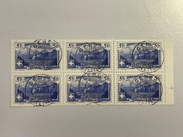 1914, Rütli, ZNr. 130, gestempelt GENEVA