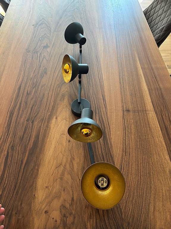 Lampen: Lampe schwarz gold – Gebraucht aus Luzern von Janbor 3