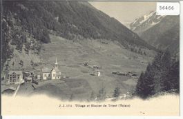 Village et Glacier de Trient