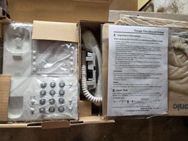 8 Telefone Panasonic KX-T7710NE weiss